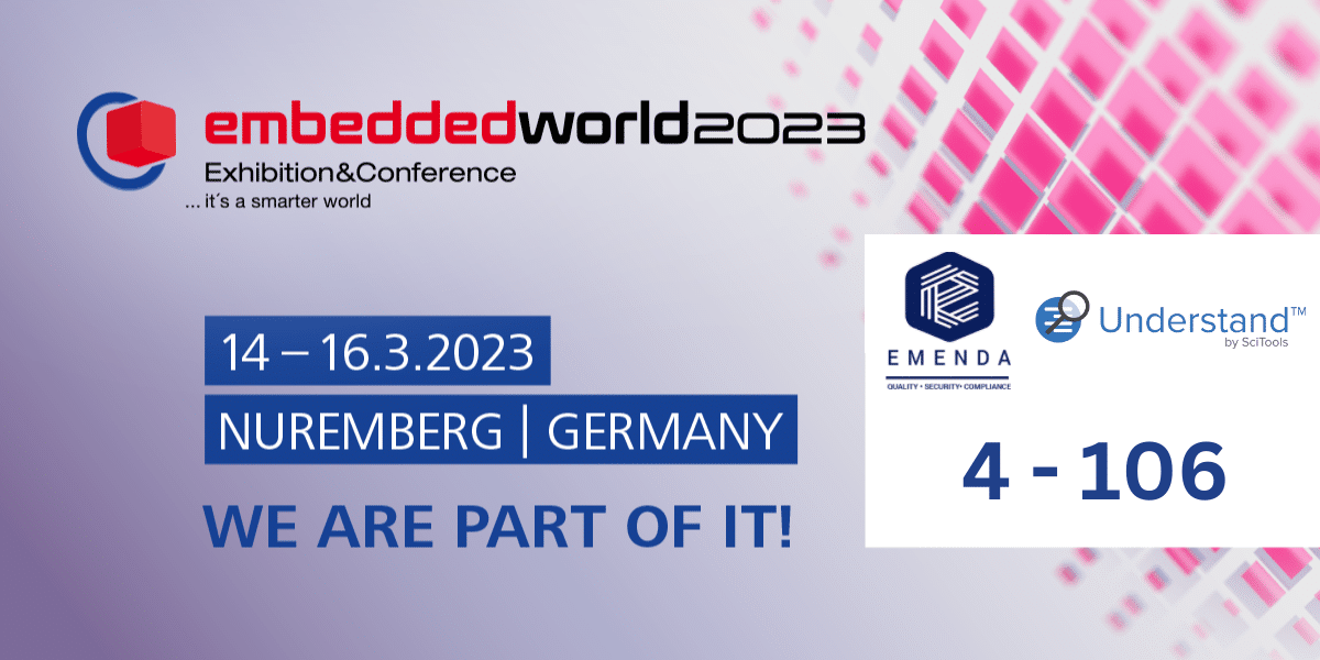 Treffen Sie uns @ Embedded World 2023